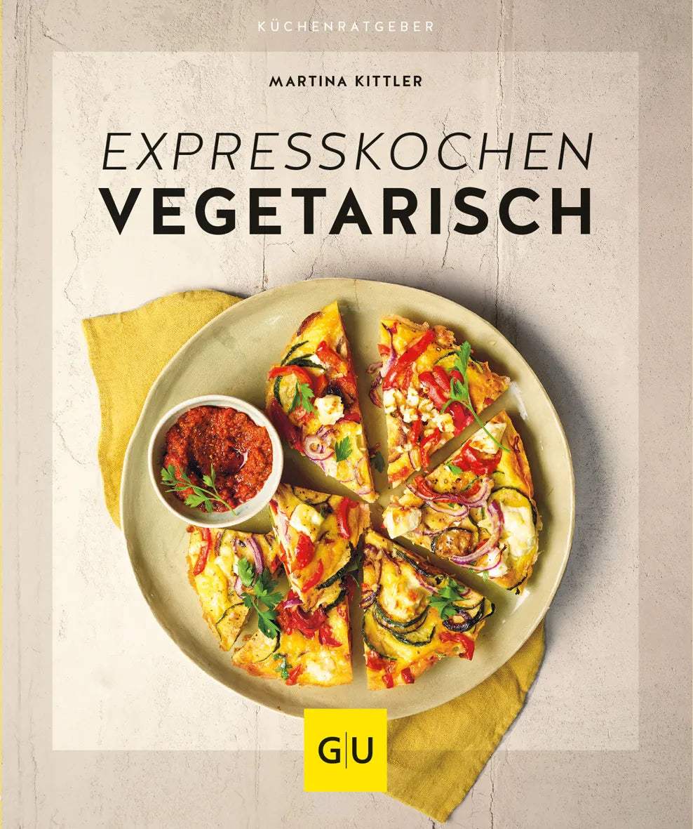 Buchcover von 'Expresskochen vegetarisch' - Taschenbuch von Martina Kittler