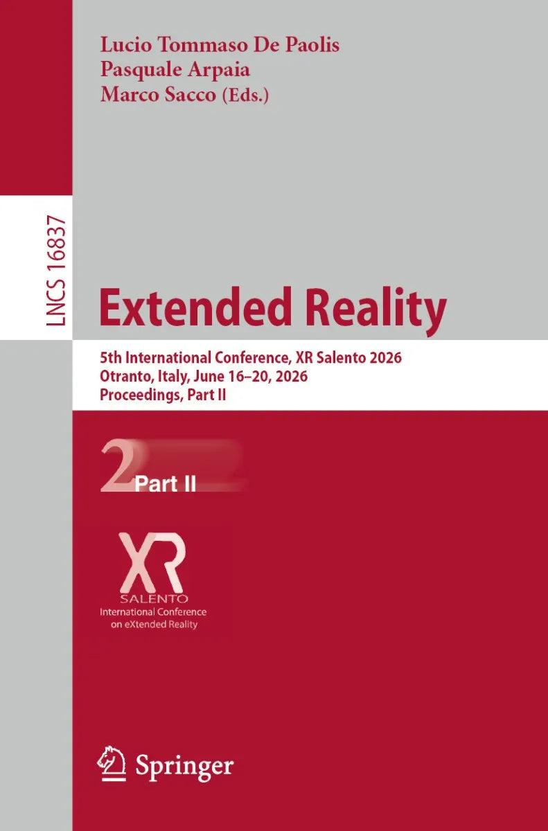 Cover: Extended Reality (E-Book) von Lucio Tommaso De Paolis