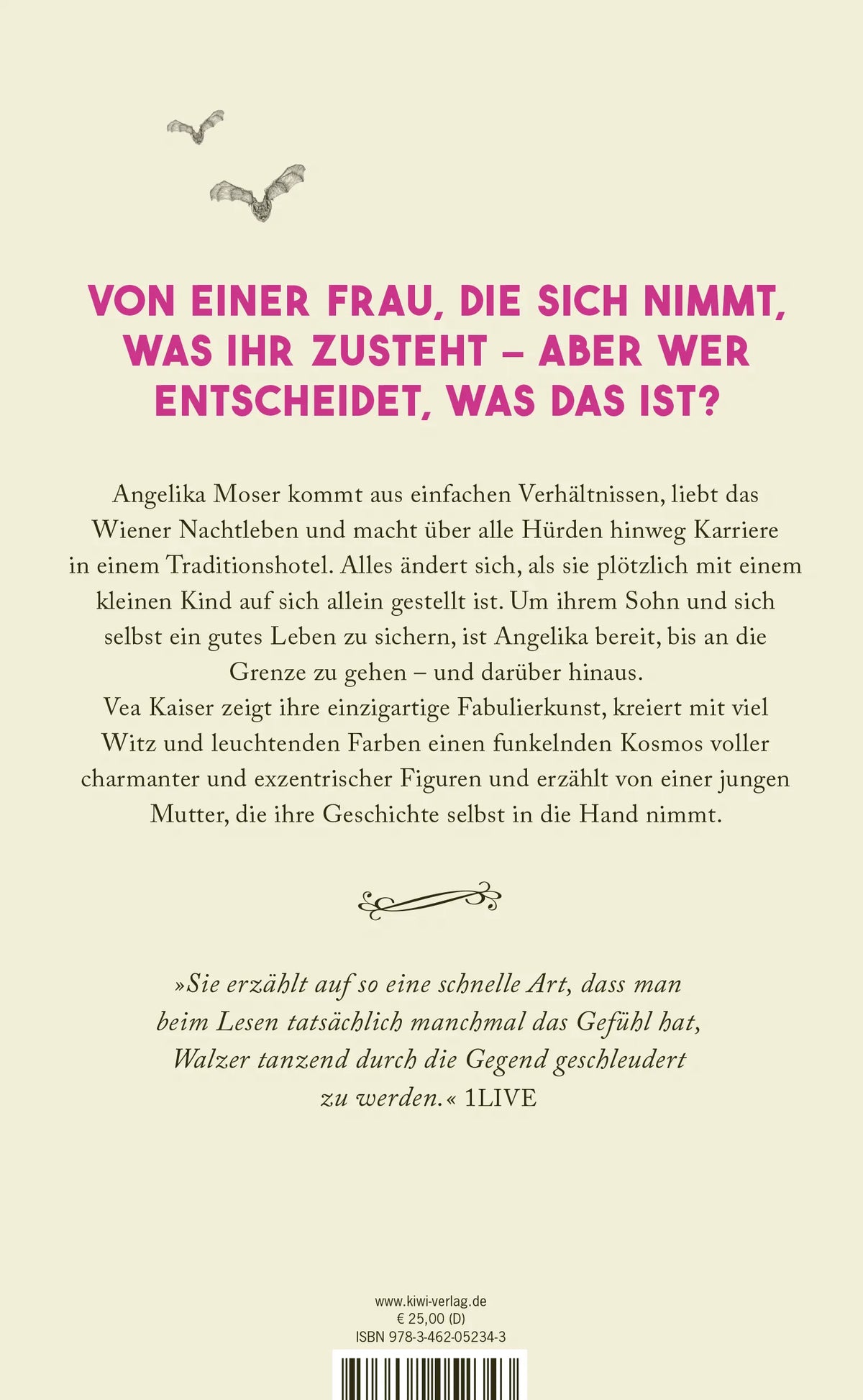 Rückseite: Fabula Rasa oder Die Königin des Grand Hotels (Hardcover)