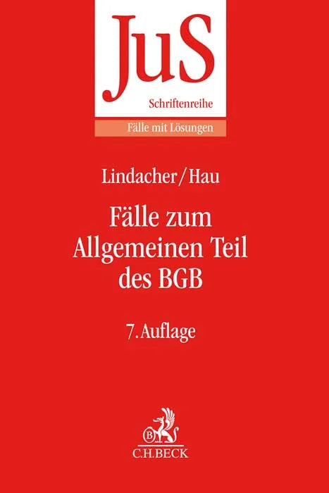 Buchcover von 'Fälle zum Allgemeinen Teil des BGB' - Taschenbuch von Walter F. Lindacher