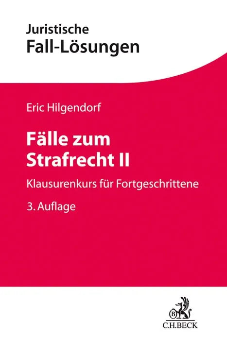 Buchcover von 'Fälle zum Strafrecht II' - Taschenbuch von Eric Hilgendorf