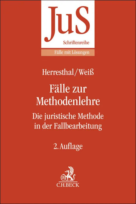 Cover: Fälle zur Methodenlehre (Taschenbuch) von Carsten Herresthal