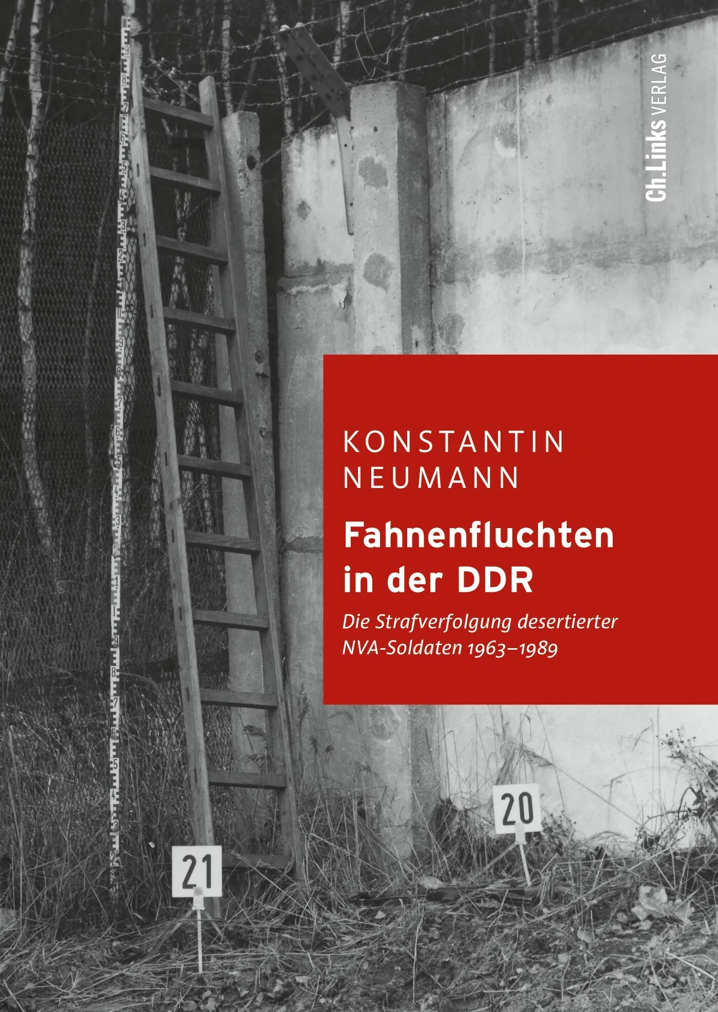 Cover: Fahnenfluchten in der DDR (Hardcover) von Konstantin Neumann