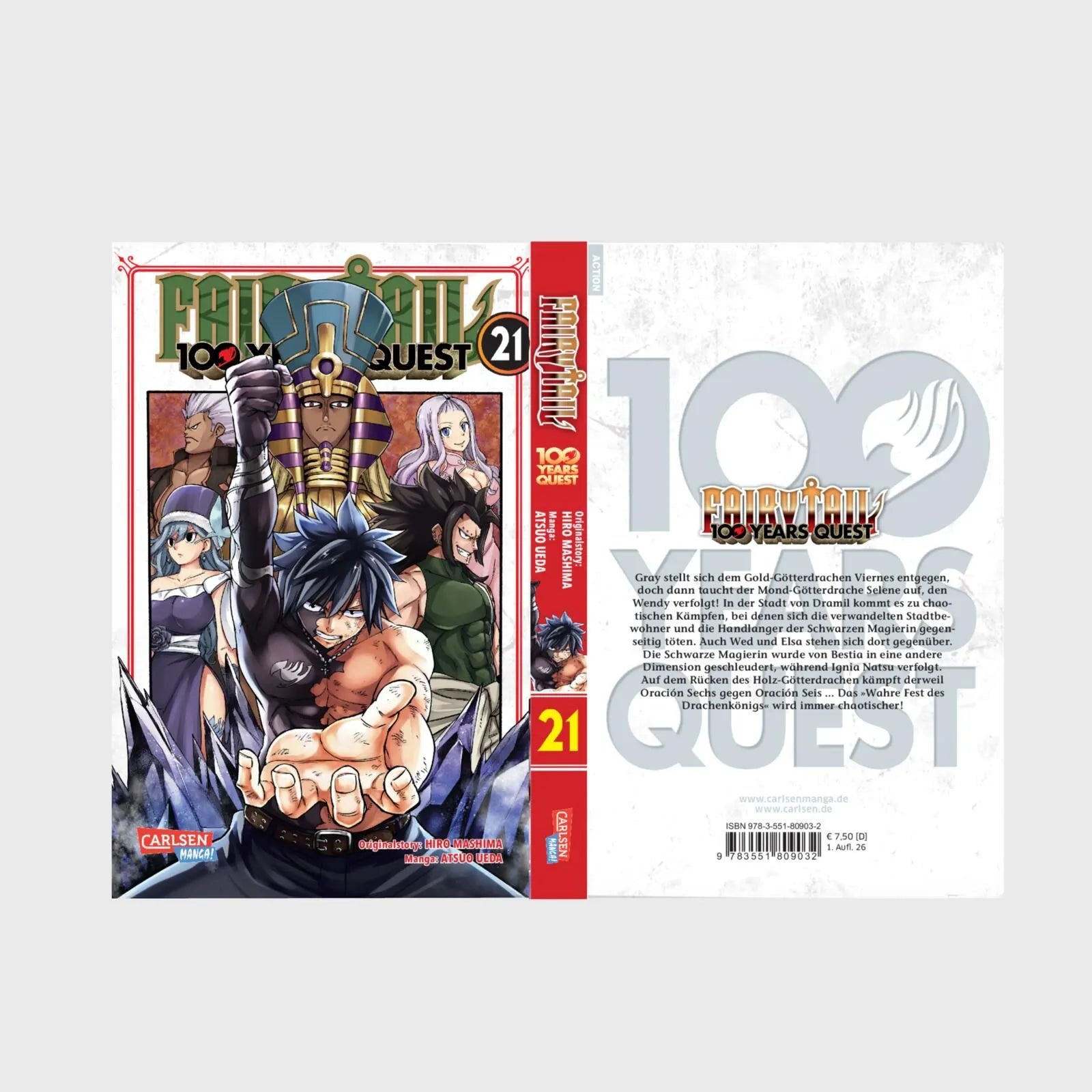 Detailansicht: Fairy Tail – 100 Years Quest 21 (Taschenbuch)