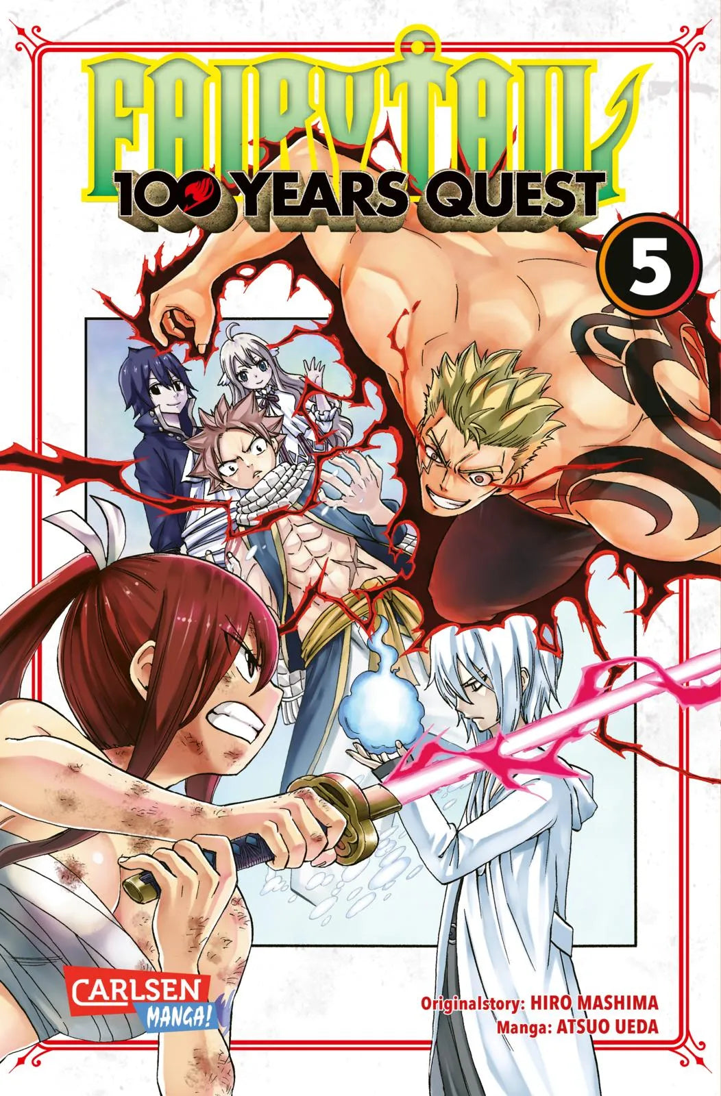 Buchcover von 'Fairy Tail – 100 Years Quest 5' - Taschenbuch von Hiro Mashima