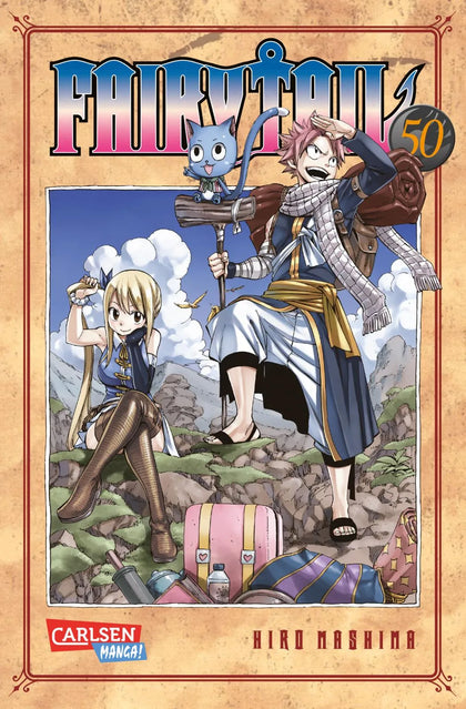 Buchcover von 'Fairy Tail 50' - Taschenbuch von Hiro Mashima