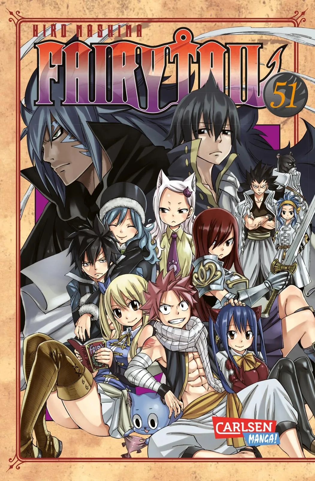 Buchcover von 'Fairy Tail 51' - Taschenbuch von Hiro Mashima