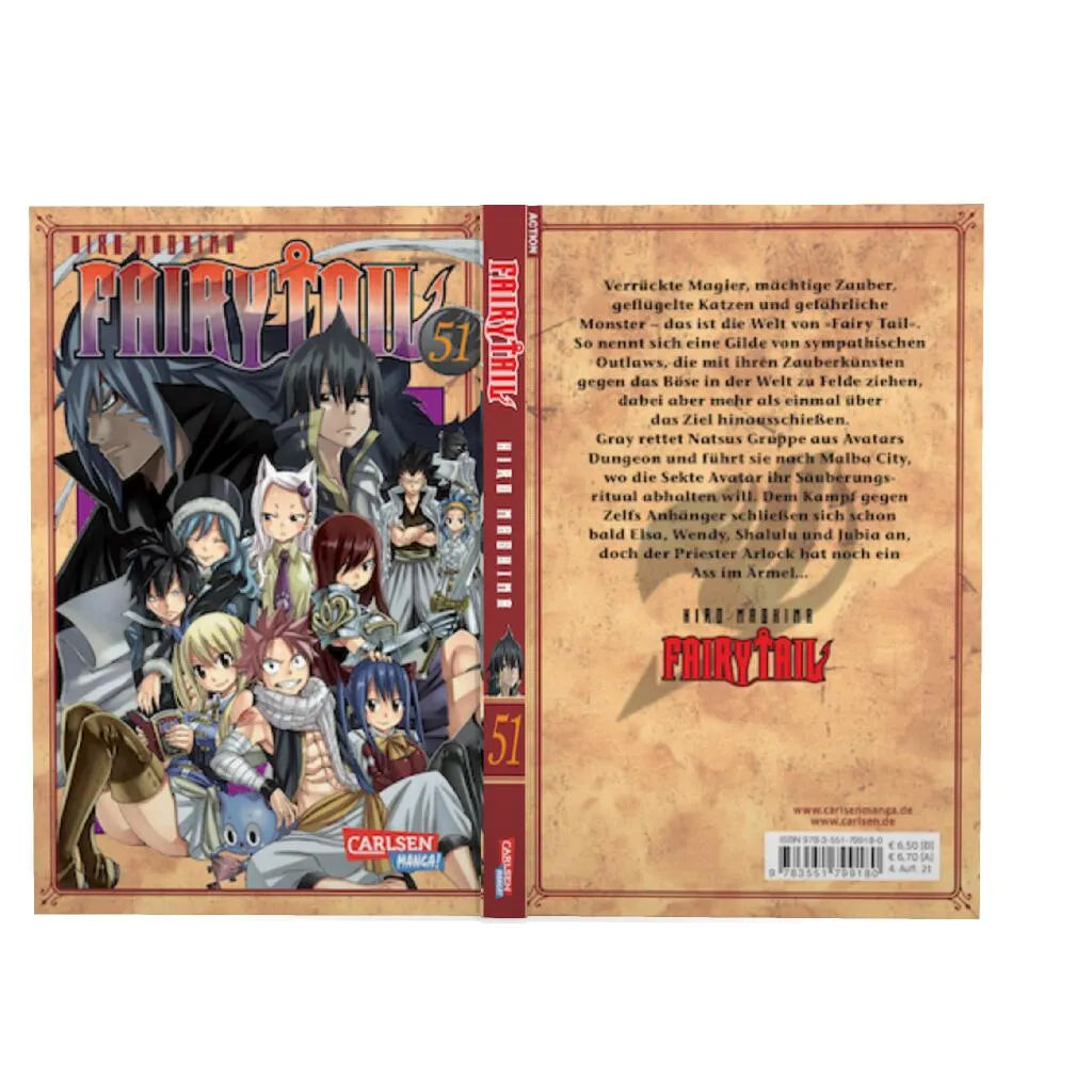 Produktansicht: Fairy Tail 51 (Taschenbuch)