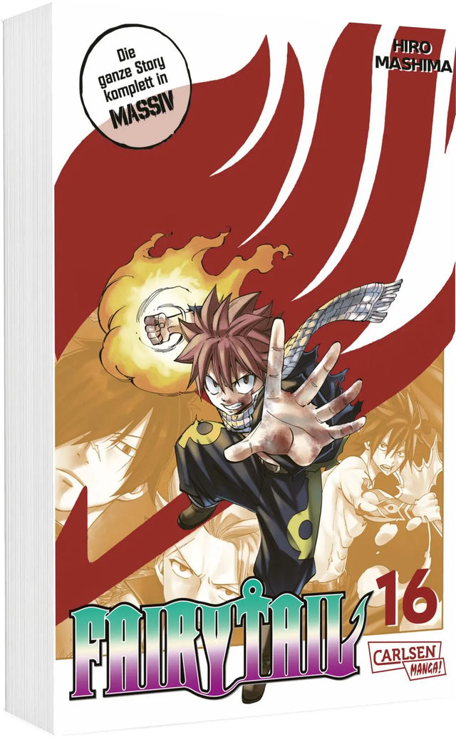 Buchcover von 'Fairy Tail Massiv 16' - Taschenbuch von Hiro Mashima