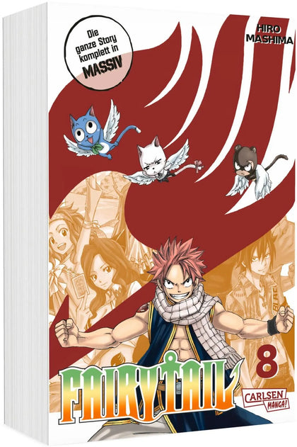 Cover: Fairy Tail Massiv 8 (Taschenbuch) von Hiro Mashima