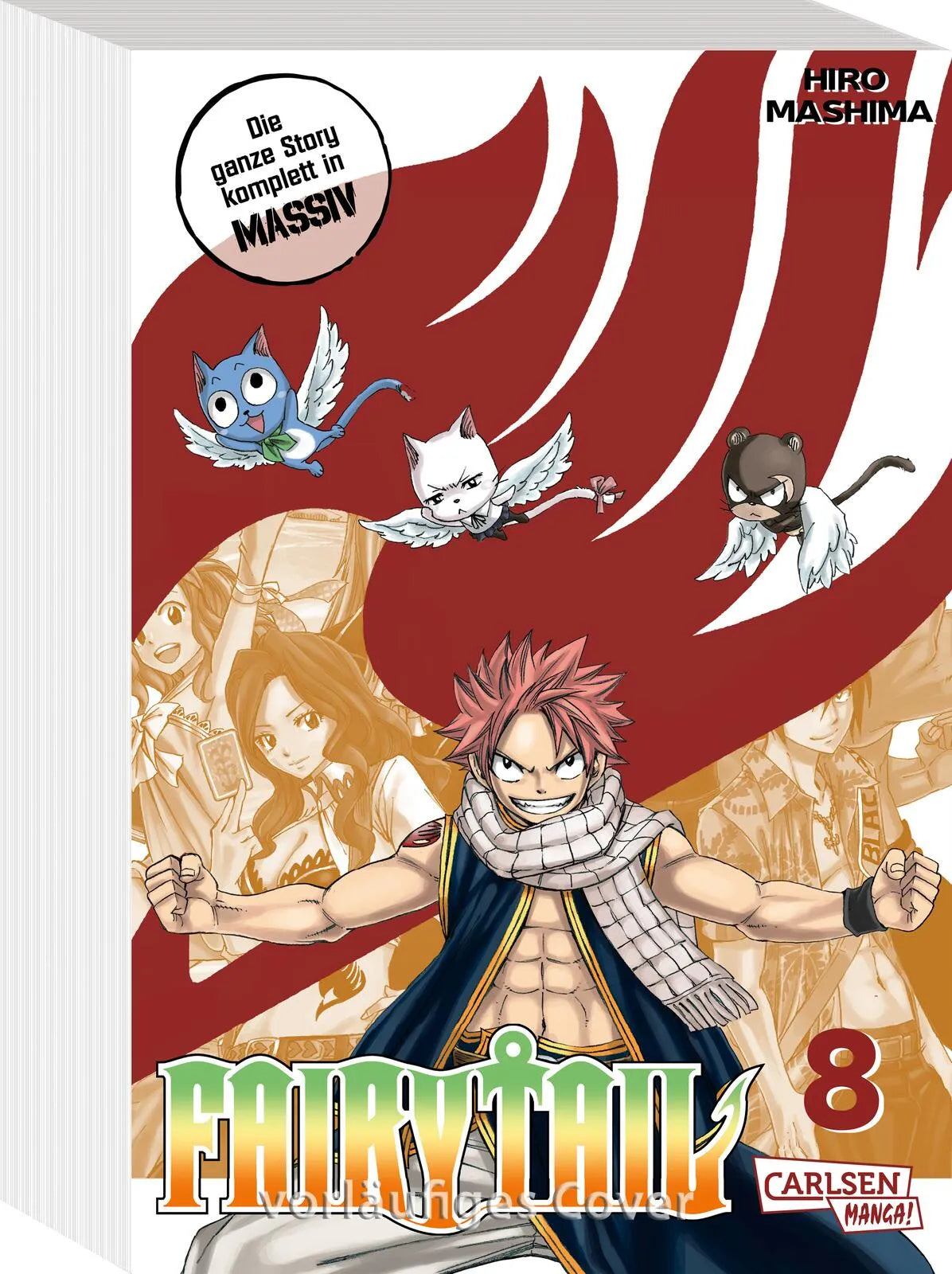 Buchcover von 'Fairy Tail Massiv 8' - Taschenbuch von Hiro Mashima