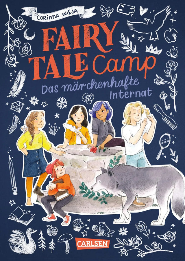 Buchcover von 'Fairy Tale Camp 1: Das märchenhafte Internat' - Gebundene Ausgabe von Corinna Wieja