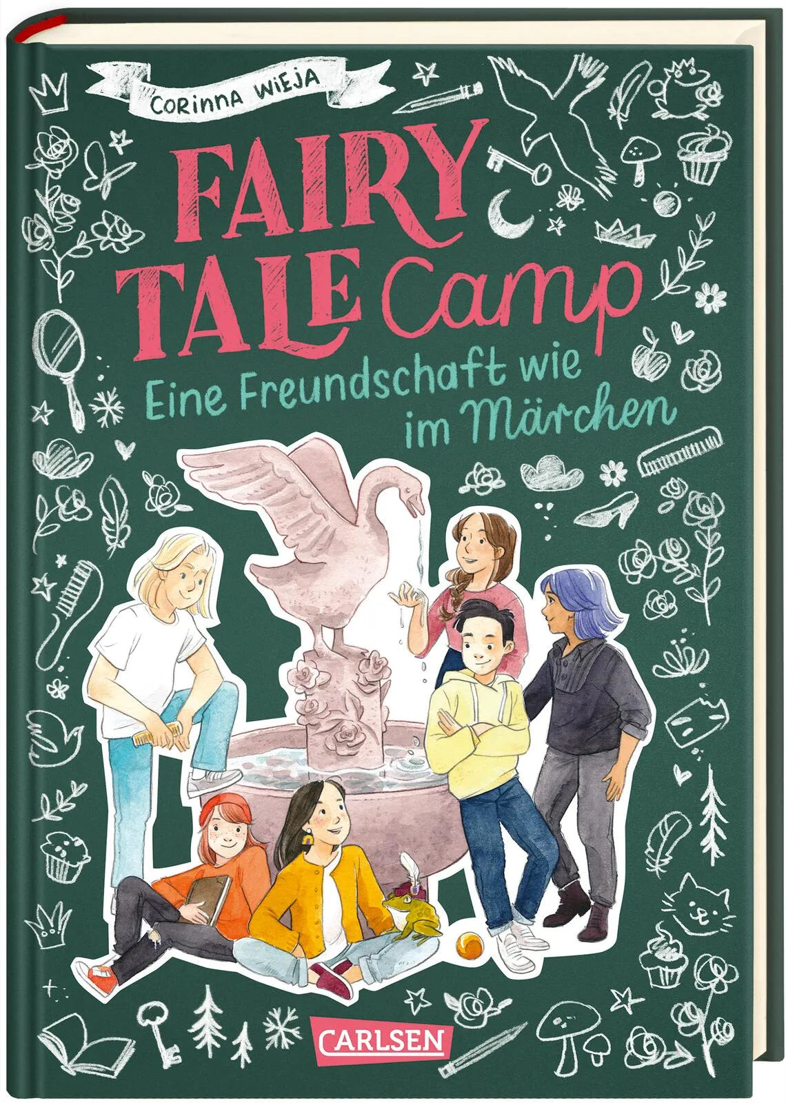 Buchcover von 'Fairy Tale Camp 2: Eine Freundschaft wie im Märchen' - Gebundene Ausgabe von Corinna Wieja