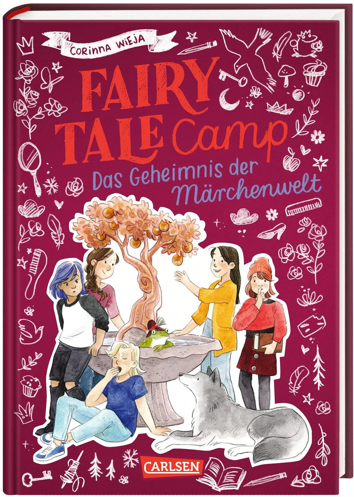 Buchcover von 'Fairy Tale Camp 3: Das Geheimnis der Märchenwelt' - Gebundene Ausgabe von Corinna Wieja