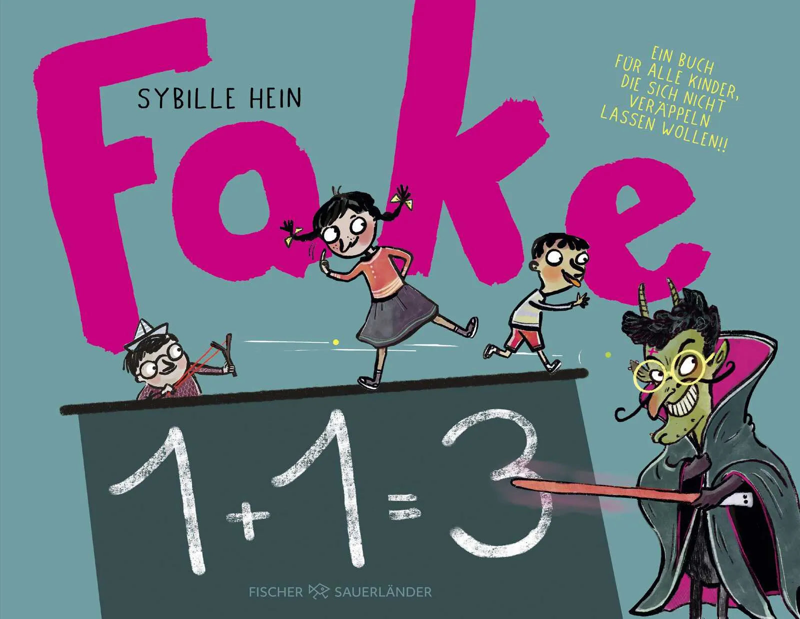 Buchcover von 'Fake' - Gebundene Ausgabe von Sybille Hein