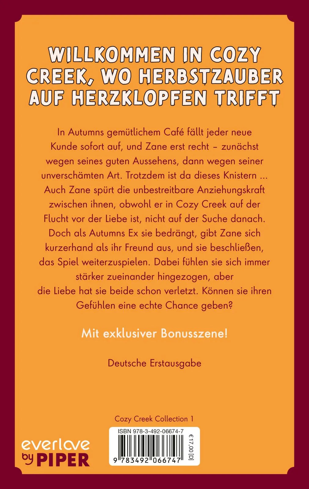 Rückseite: Fall I Want (Paperback)