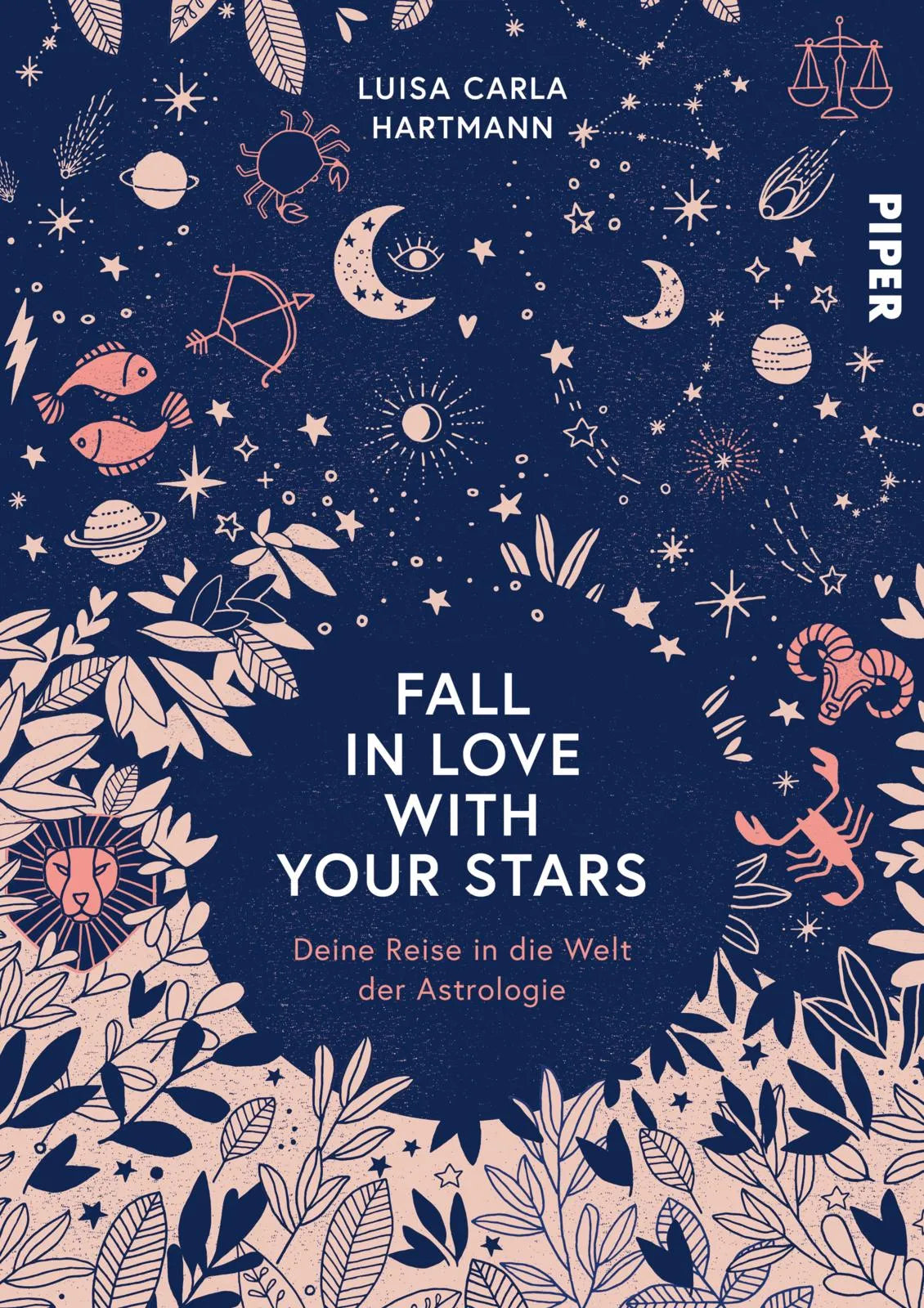 Buchcover von 'Fall in Love with Your Stars' - Gebundene Ausgabe von Luisa Carla Hartmann