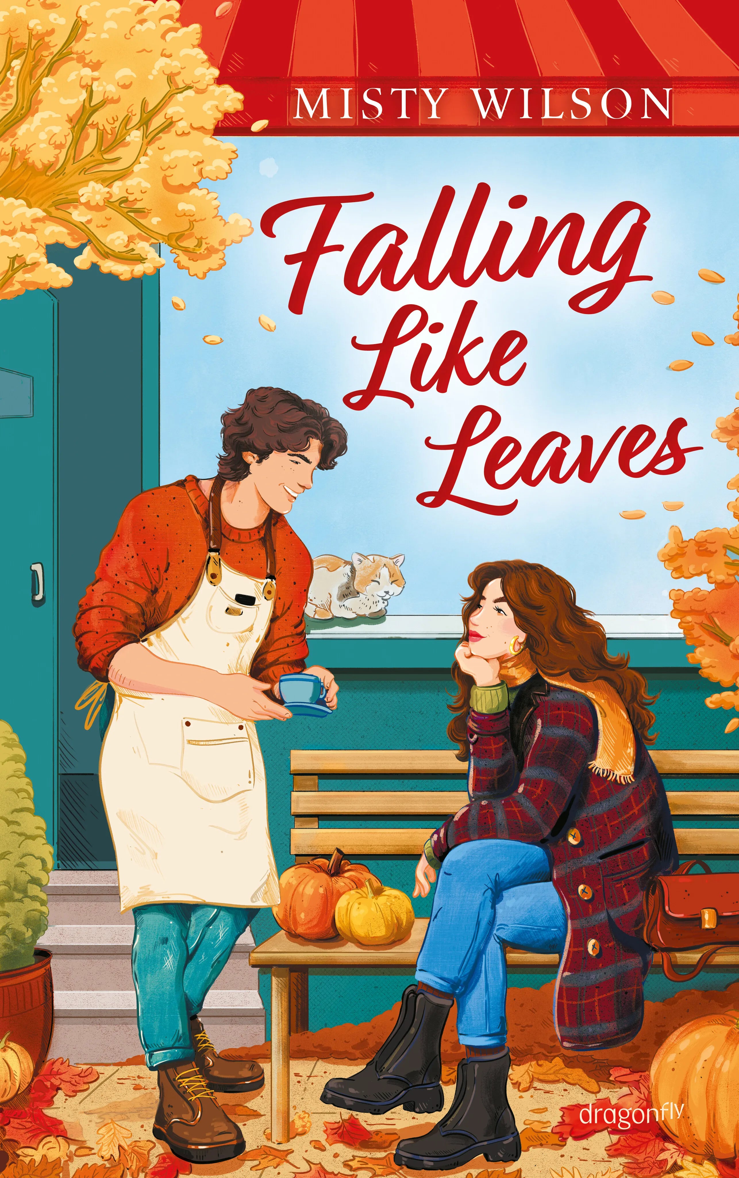 Buchcover von 'Falling Like Leaves' - Paperback von Misty Wilson