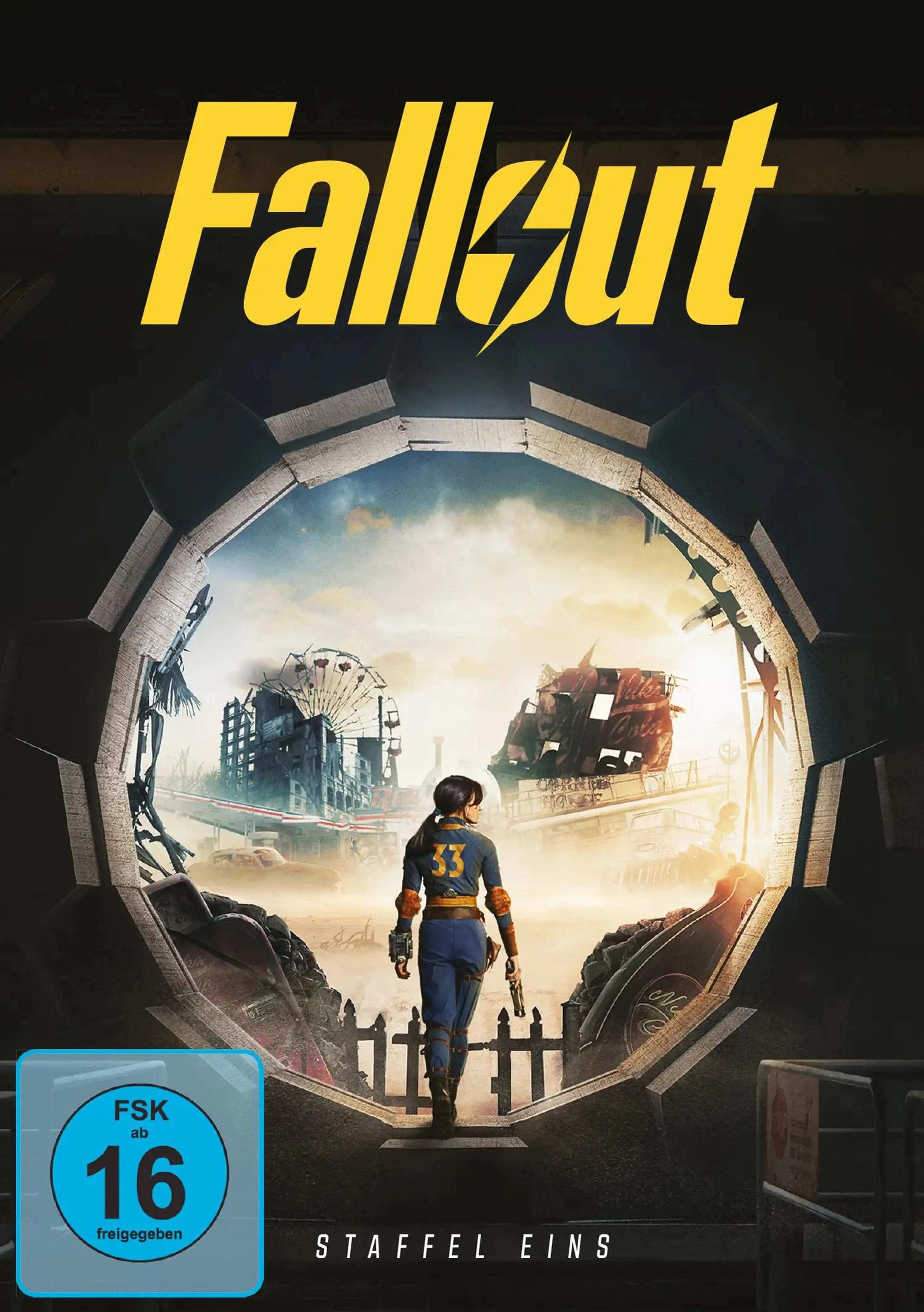 Fallout Staffel 1 DVD Cover – Vorderseitenmotiv