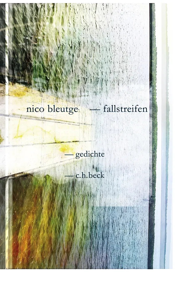Buchcover von 'Fallstreifen' - Gebundene Ausgabe von Nico Bleutge