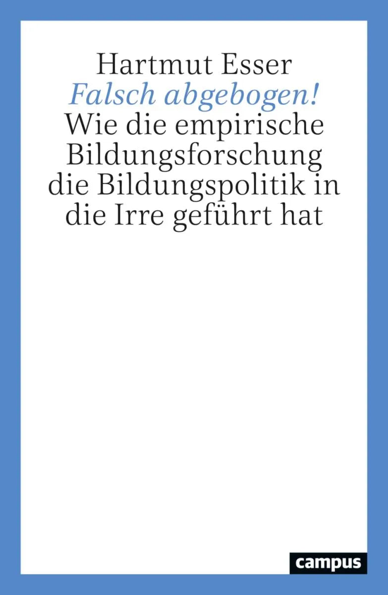 Cover: Falsch abgebogen! (E-Book) von Hartmut Esser
