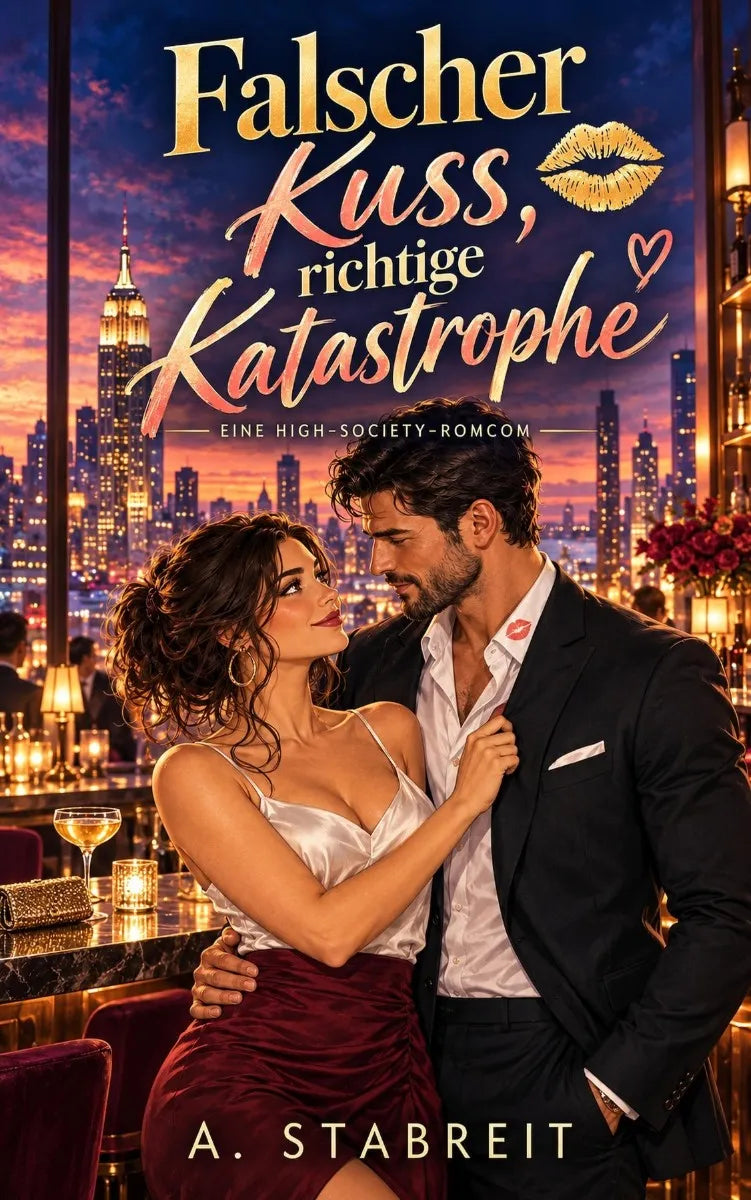 Cover: Falscher Kuss, richtige Katastrophe (E-Book) von A. Stabreit