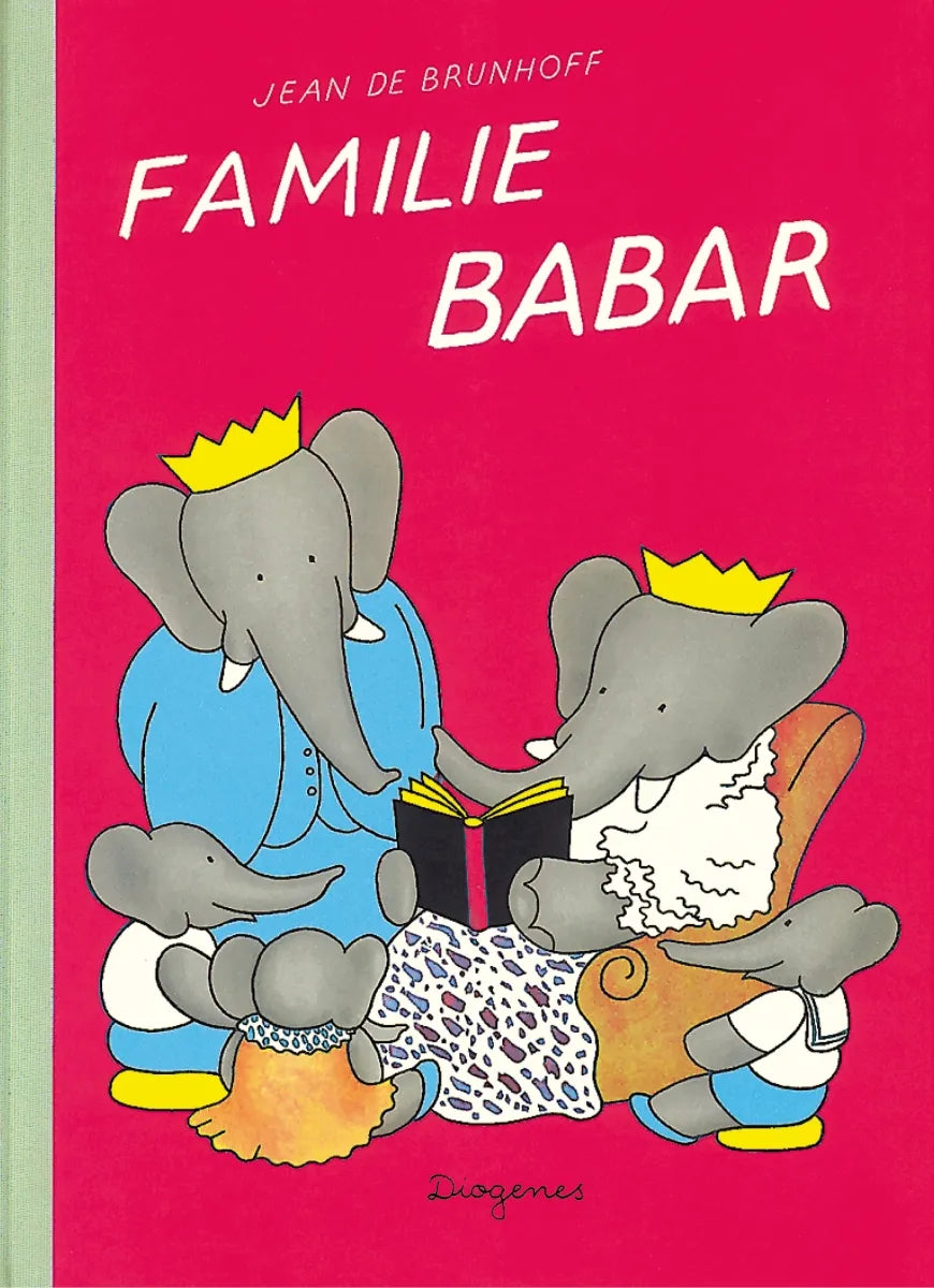 Buchcover von 'Familie Babar' - Gebundene Ausgabe von Jean de Brunhoff