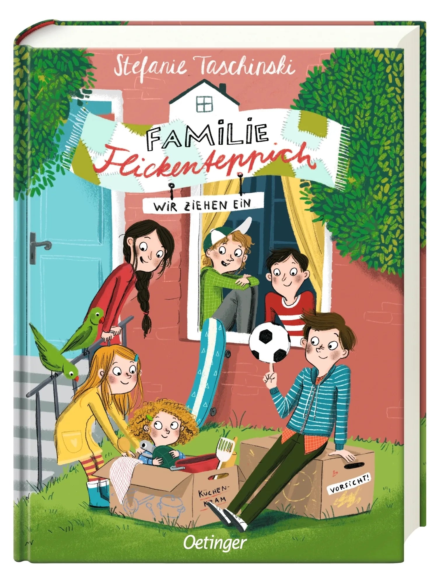 Produktansicht: Familie Flickenteppich 1. Wir ziehen ein (Gebundene Ausgabe)