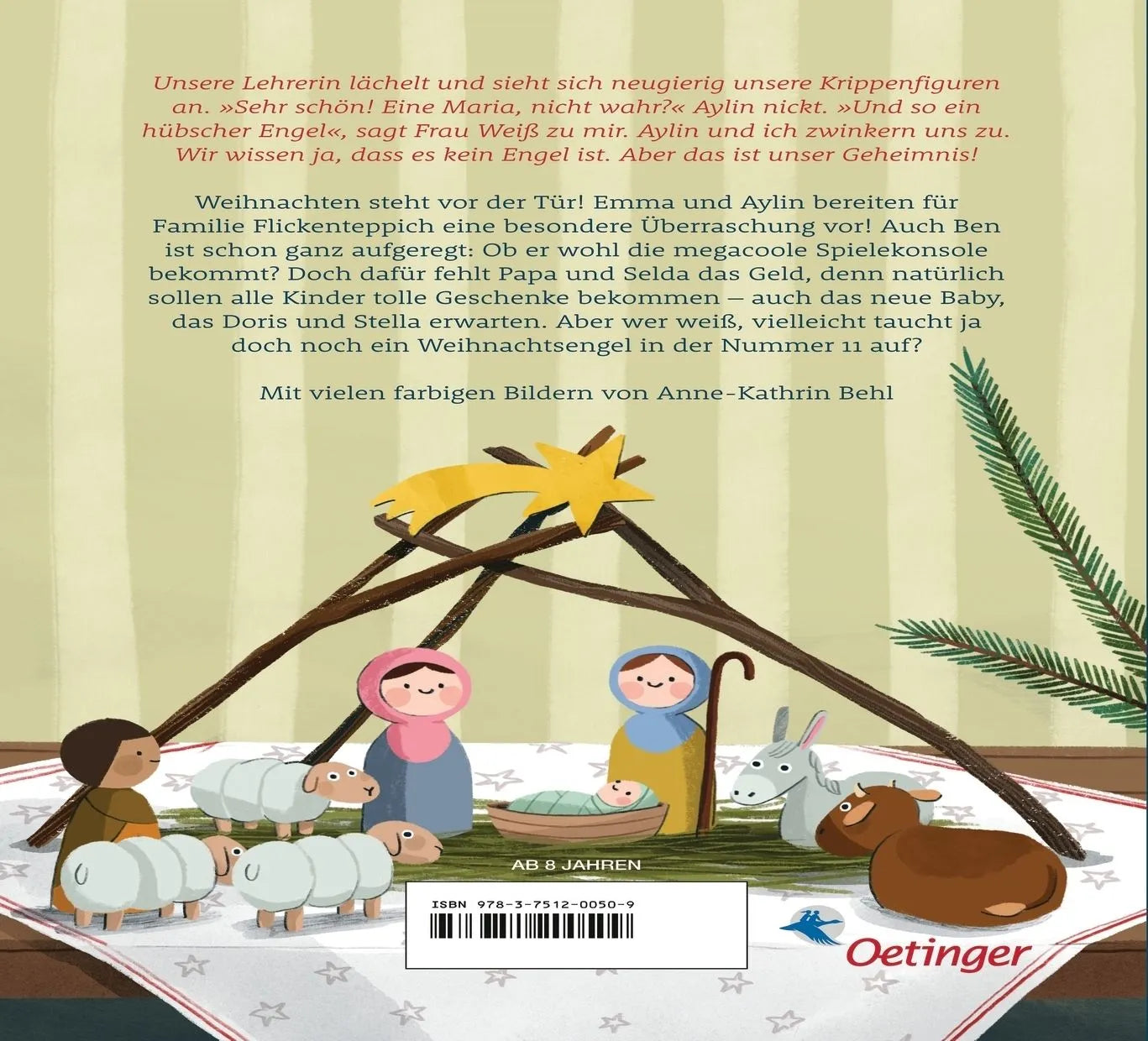 Rückseite: Familie Flickenteppich 4. Wir freuen uns auf Weihnachten (Hardcover)
