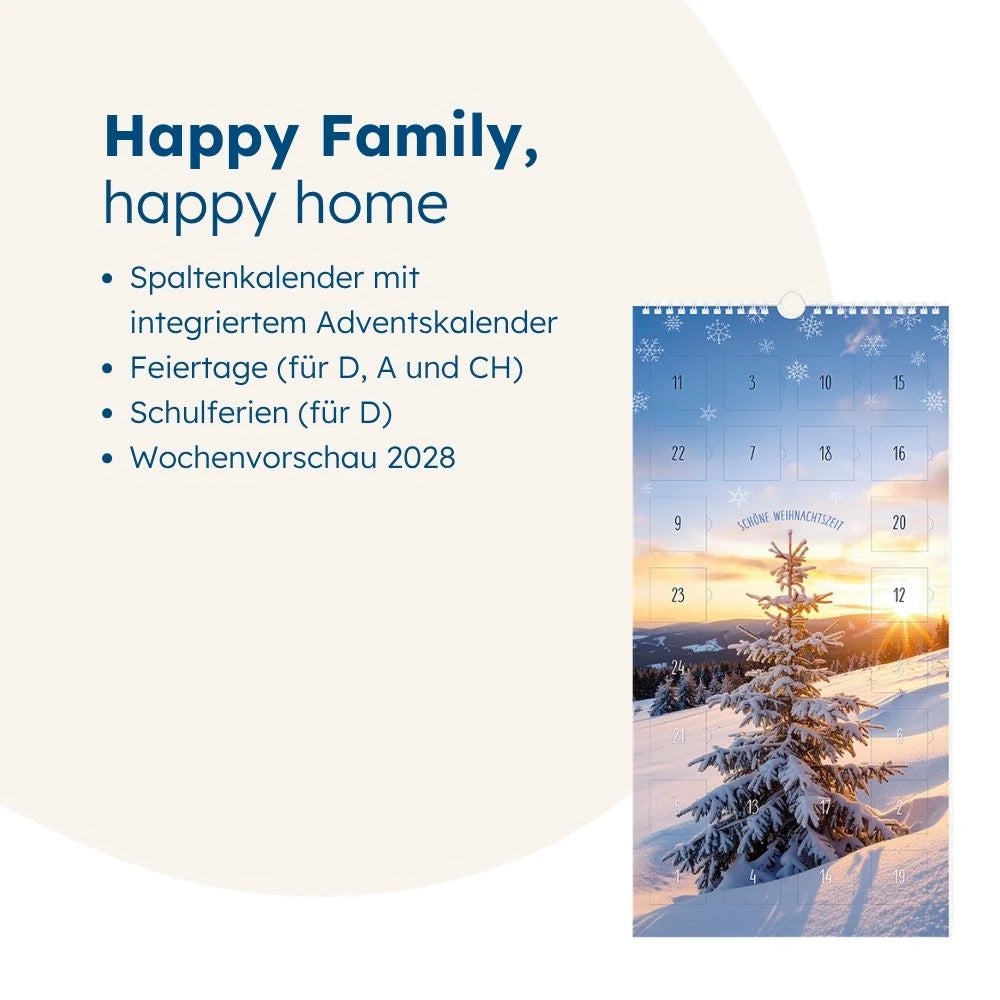 Familienplaner 2027 Classic – Ansicht