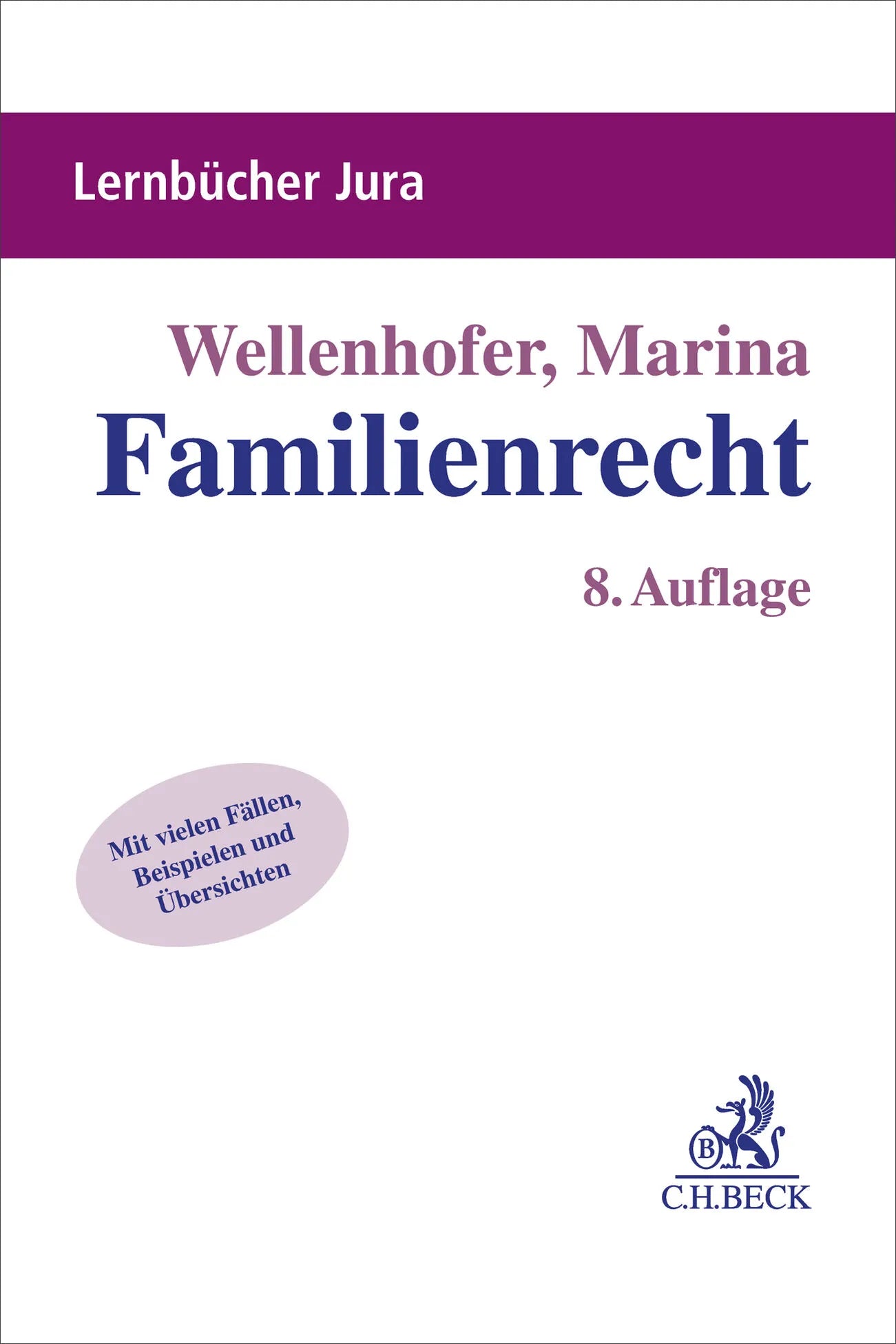 Cover: Familienrecht (Taschenbuch) von Marina Wellenhofer