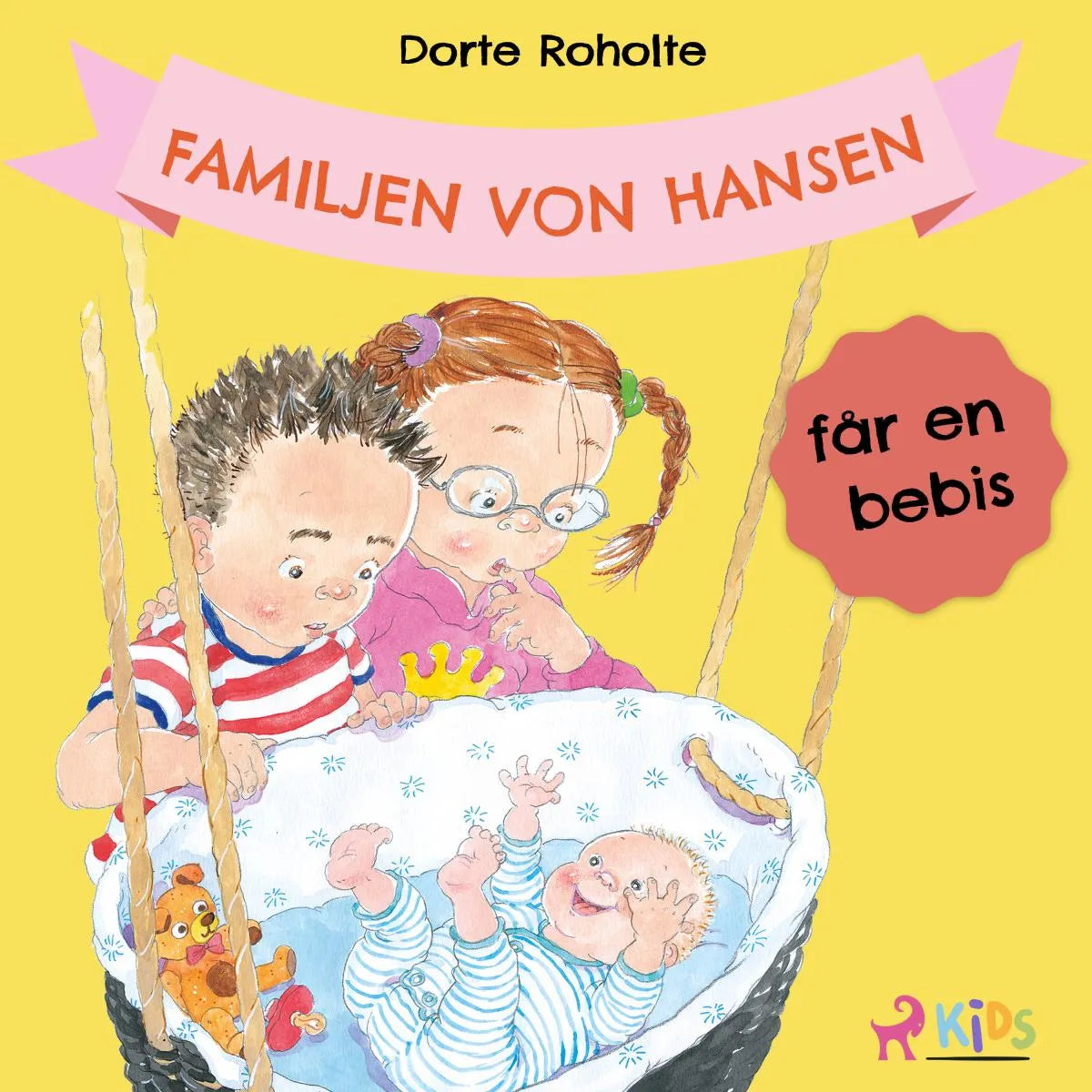 Cover: Familjen von Hansen får en bebis (Hörbuch Download) von Dorte Roholte