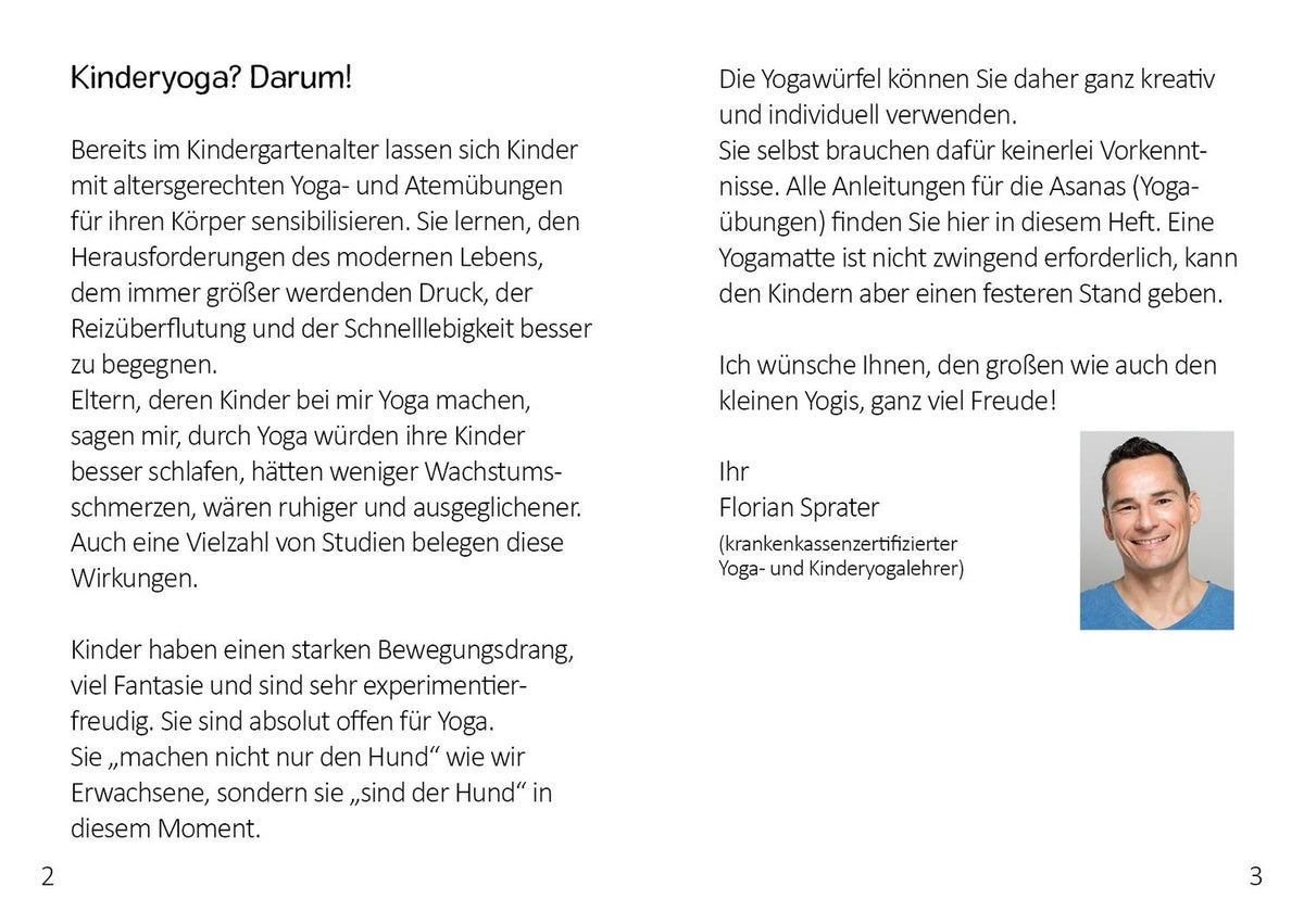 FamilyFlow. Kinderyoga-Würfel – Ansicht