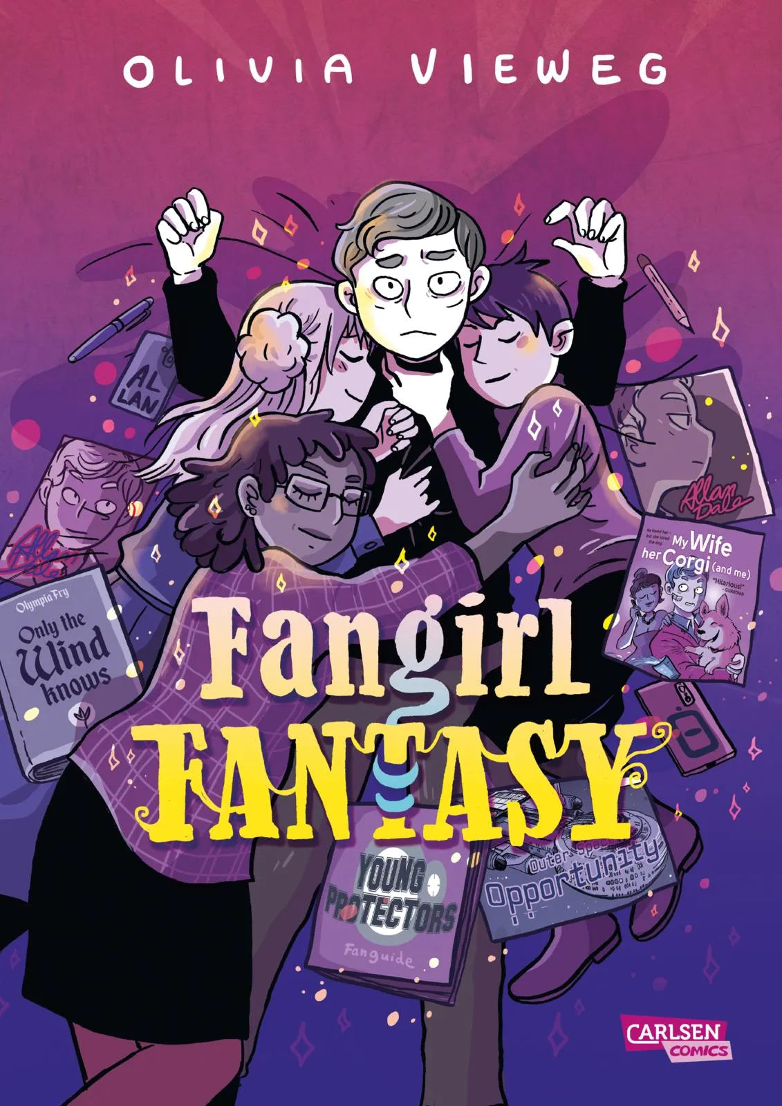 Buchcover von 'Fangirl Fantasy' - Taschenbuch von Olivia Vieweg