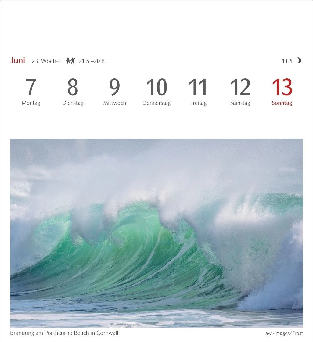 Farben der Natur Postkartenkalender 2027 - Wochenkalender mit 53 Postkarten – Ansicht