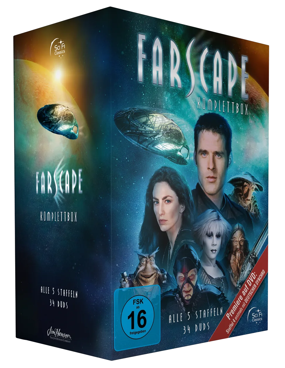 Produktansicht 1 von Farscape - Verschollen im All: Komplettbox – DVD