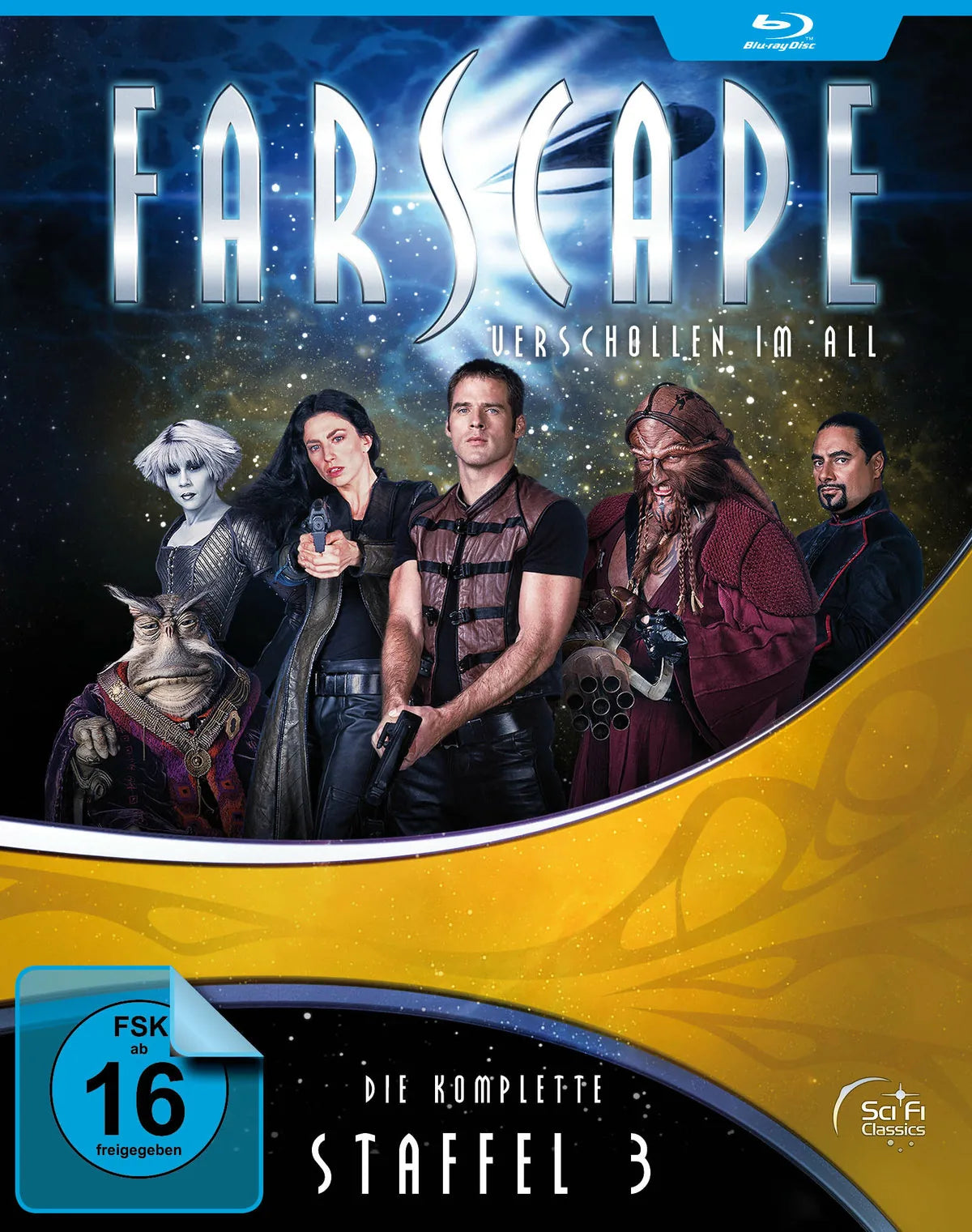 Farscape - Verschollen im All - Staffel 3 [6 BR] - Blu-ray Disc