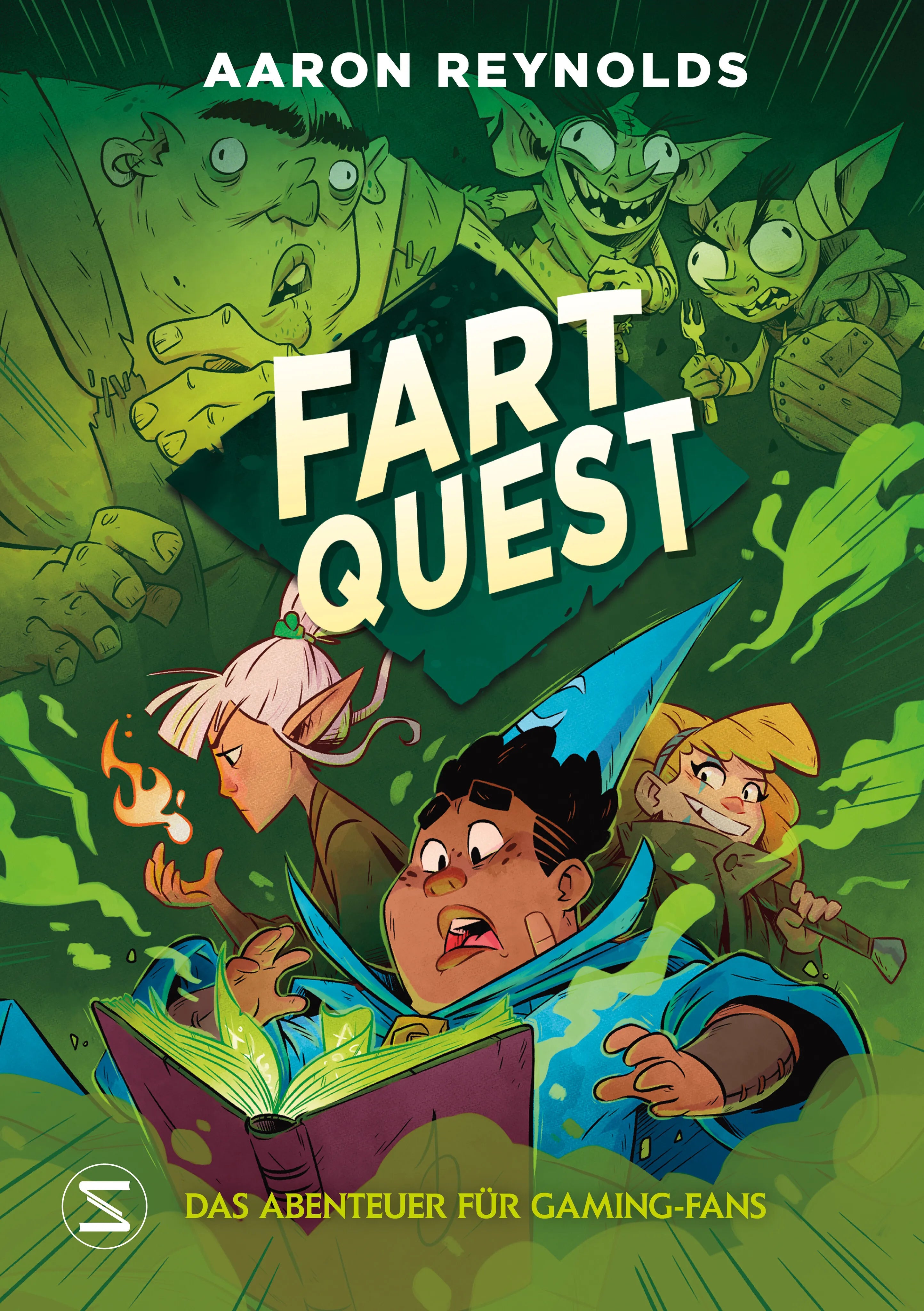 Buchcover von 'Fart Quest. Das Abenteuer für Gaming-Fans' - Gebundene Ausgabe von Aaron Reynolds