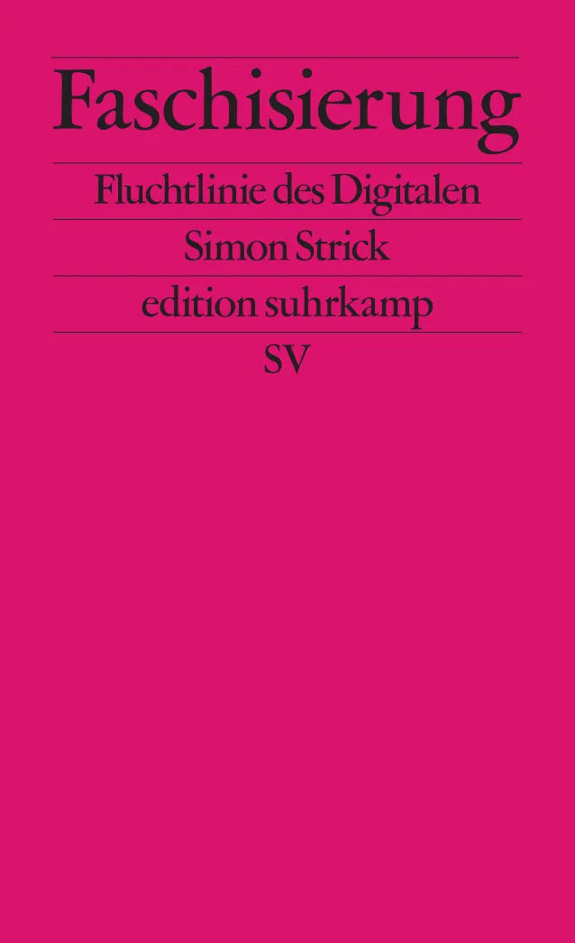 Buchcover von 'Faschisierung' - Taschenbuch von Simon Strick