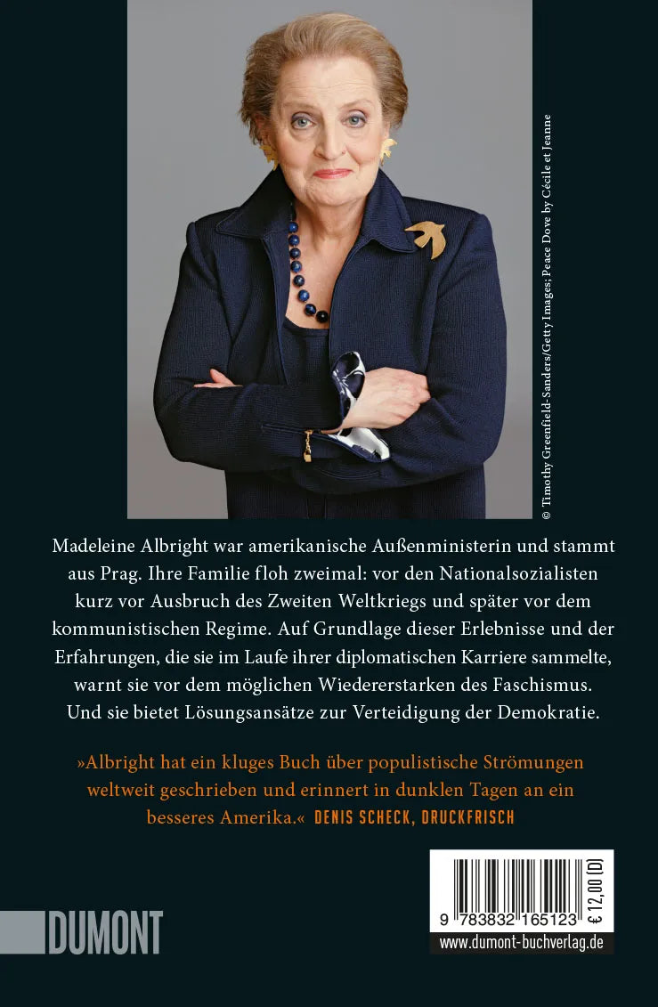 Buchrückseite von 'Faschismus' mit Klappentext - Taschenbuch