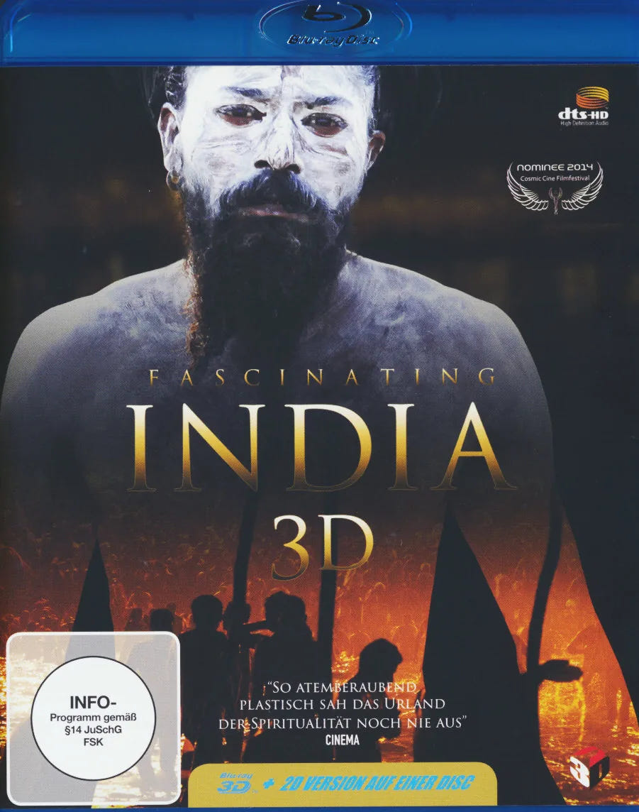 Fascinating India  (inkl. 2D-Version) - Blu-ray 3D