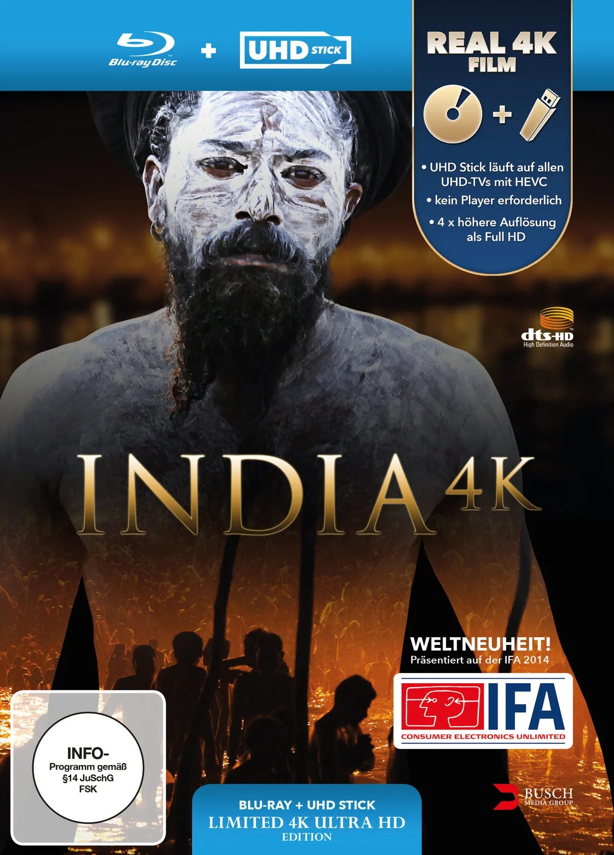 Fascinating India  [LE] (+ UHD Stick in Real 4K) - Blu-ray Disc