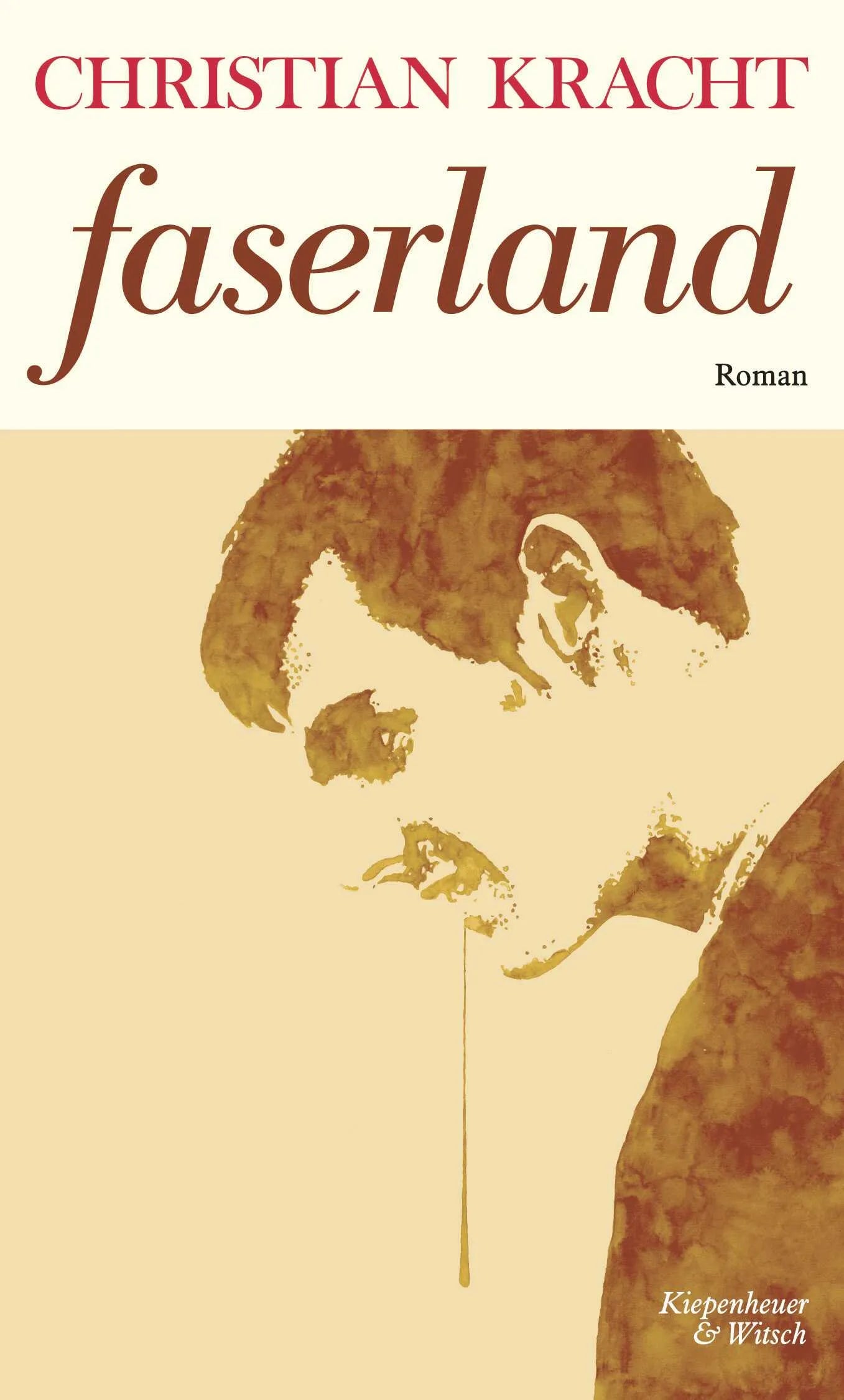 Buchcover von 'Faserland' - Gebundene Ausgabe von Christian Kracht