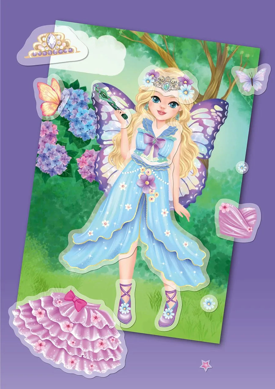 Detailansicht: Fashion & Styles: Anziehpuppen mit Folienstickern. Auf Reisen (Taschenbuch)