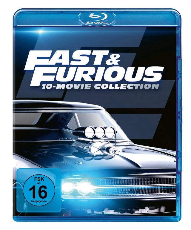 Fast & Furious - 10-Movie-Collection - Blu-ray