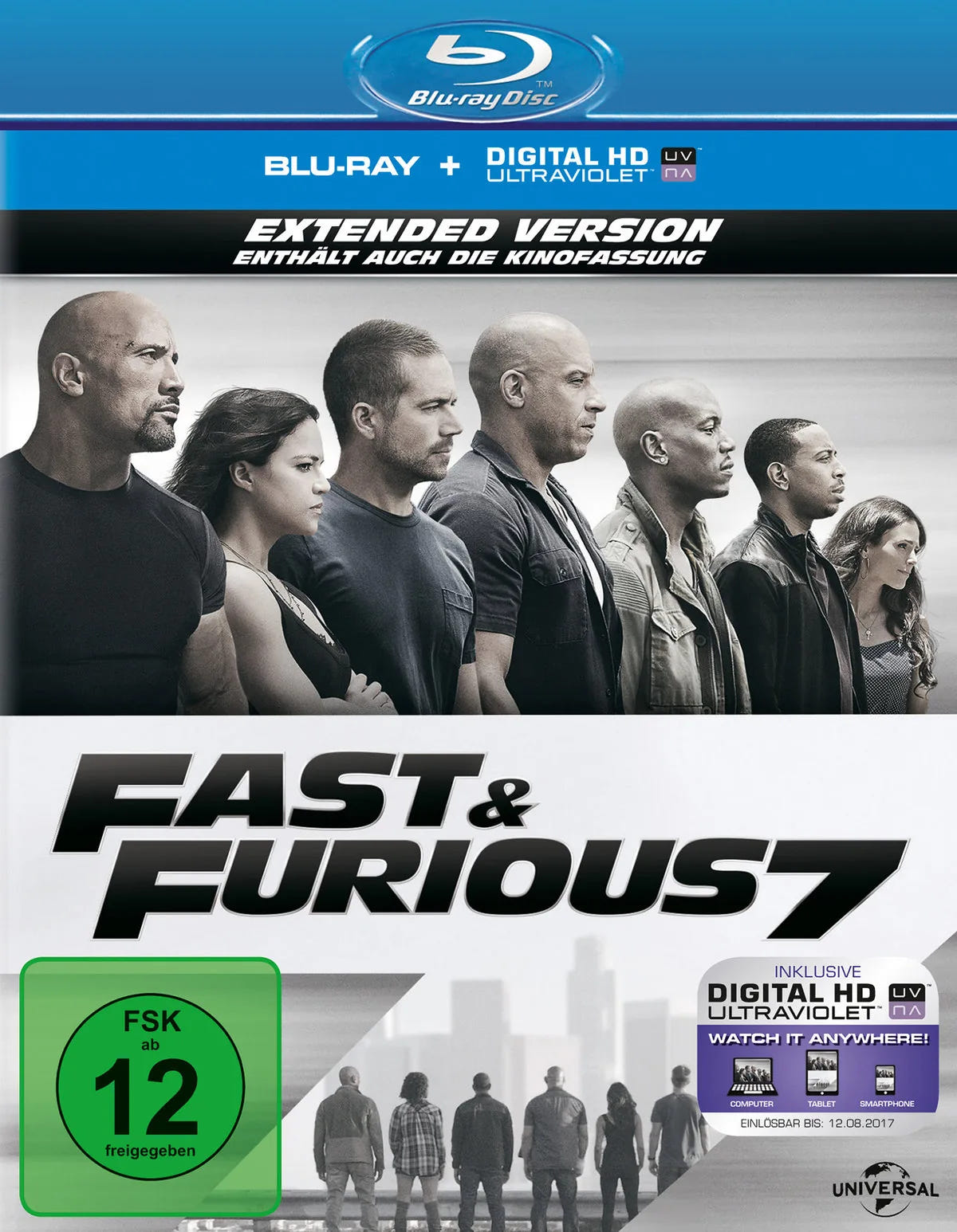 Fast & Furious 7 - Extended Version - Blu-ray Disc