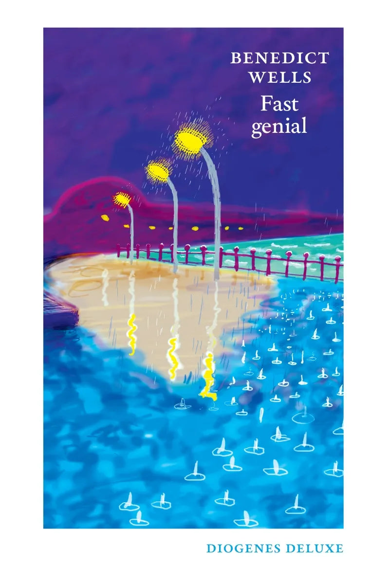 Buchcover von 'Fast genial' - Gebundene Ausgabe von Benedict Wells