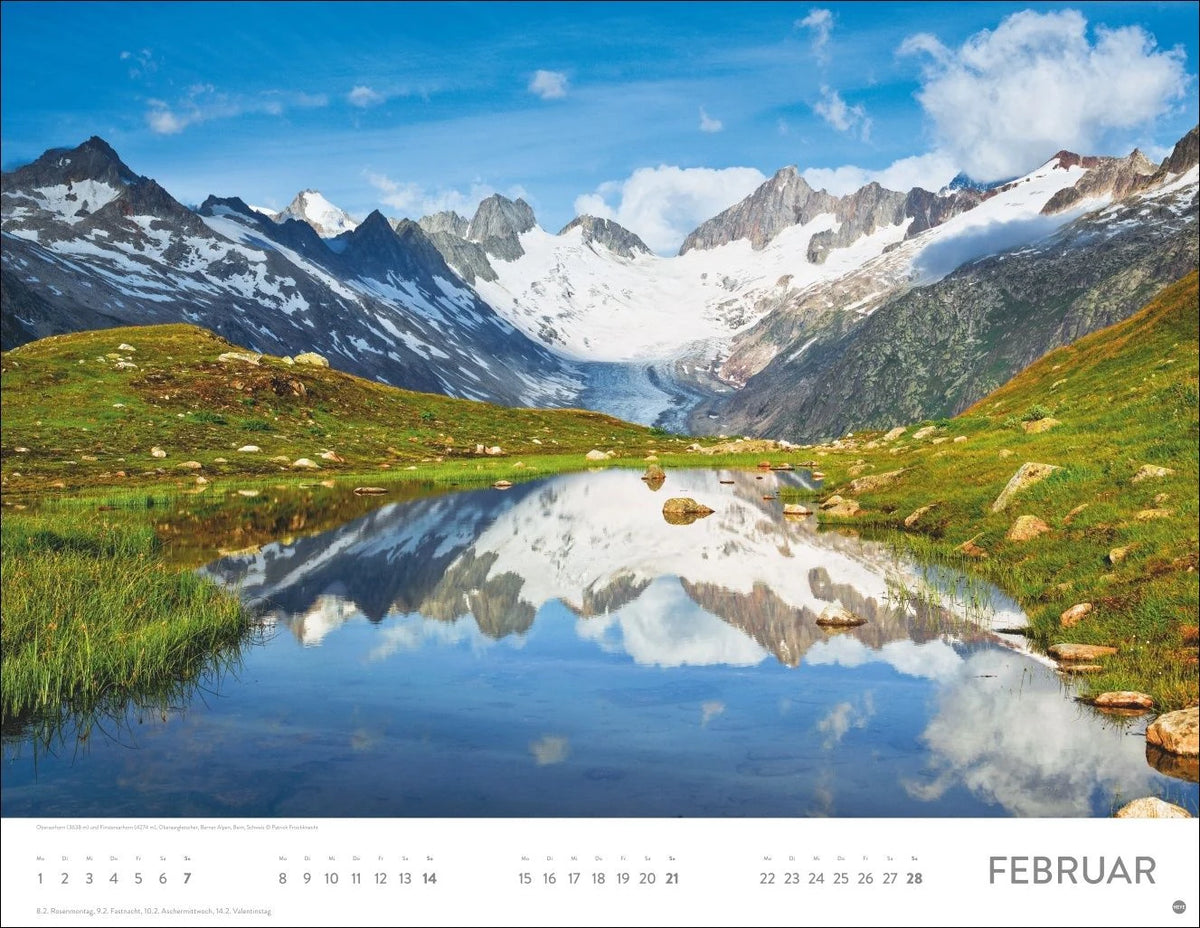 Faszination Alpen Posterkalender 2027 – Ansicht