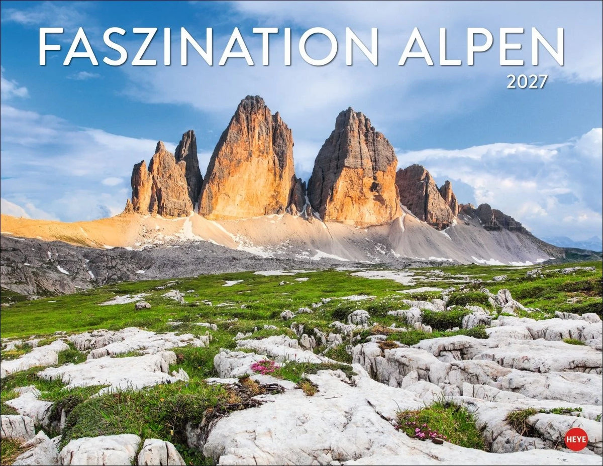 Wandkalender: Faszination Alpen Posterkalender 2027