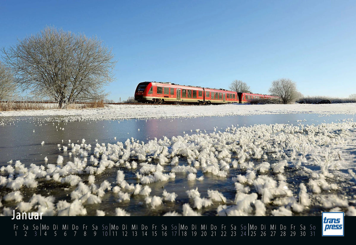 Faszination Eisenbahn Kalender 2027 – Ansicht